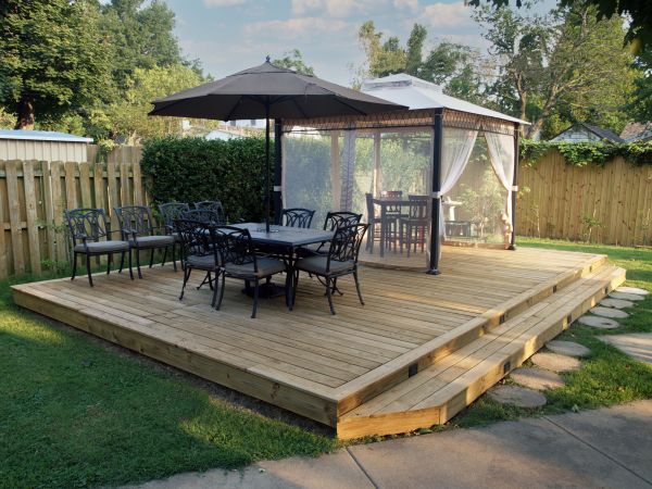 Cost of Backyard Deck Installation in Spring Hill